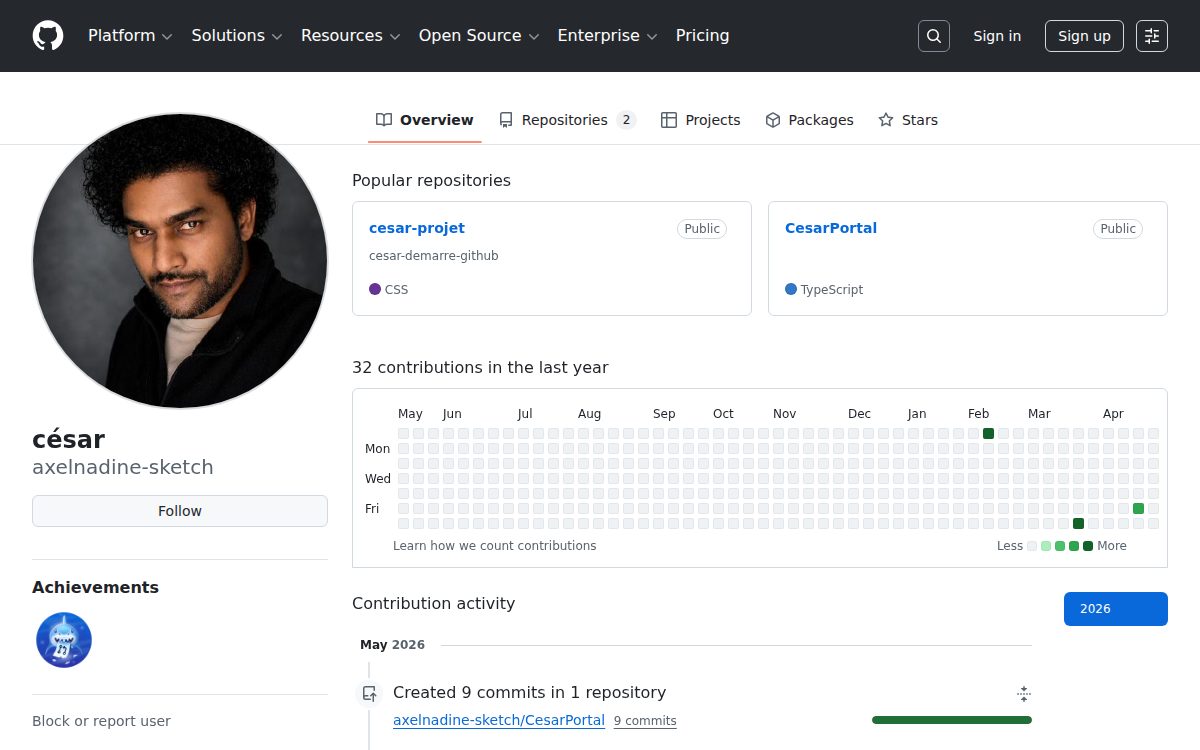 Démo GitHub